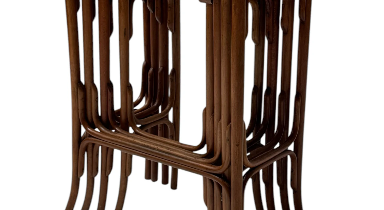 Vienna Secession Bentwood Nesting Tables by Michael Thonet for Thonet, 1900s